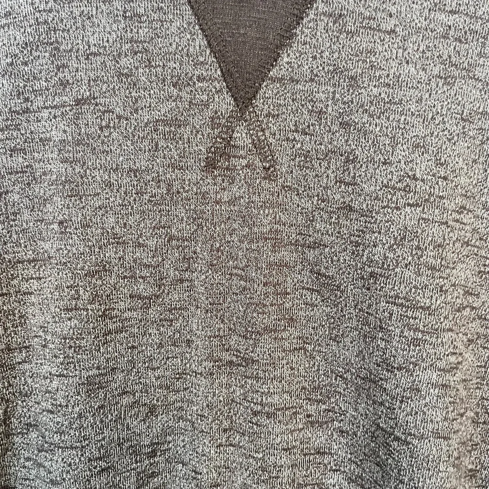 Eddie Bauer Long Sleeve Shirt Mens XXL Heather Brown Pullover Campcore Workwear